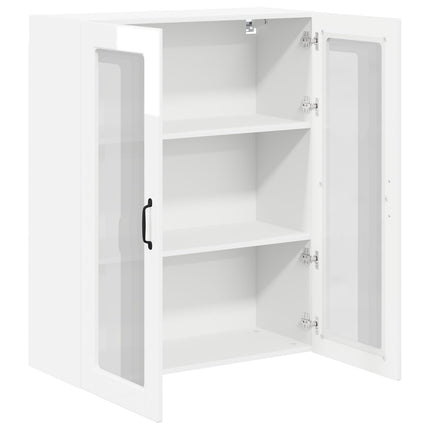 Væglågskab LUCCA Hvid højglans 80 x 31 x 100 cm Konstrueret træ