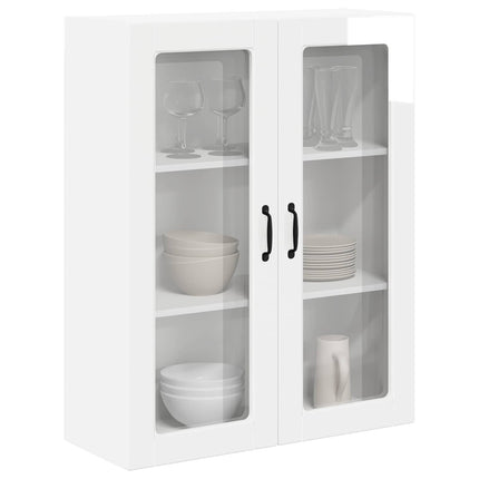 Væglågskab LUCCA Hvid højglans 80 x 31 x 100 cm Konstrueret træ