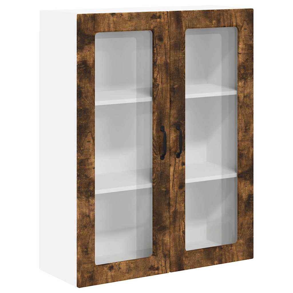 Vægskab til køkken Røget eg 80 x 31 x 100 cm Konstrueret træ