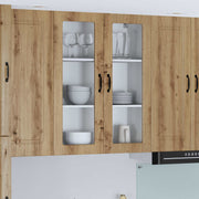 Væglågskab LUCCA Artisan-eg 80 x 31 x 100 cm Konstrueret træ