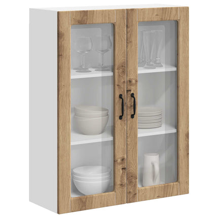Væglågskab LUCCA Artisan-eg 80 x 31 x 100 cm Konstrueret træ