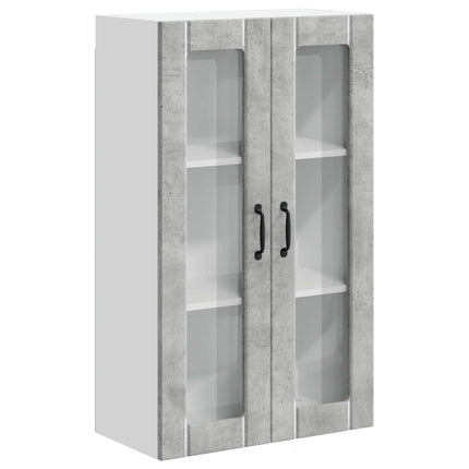 Væglågskab LUCCA Betongrå 60 x 31 x 100 cm Konstrueret træ