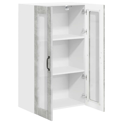 Væglågskab LUCCA Betongrå 60 x 31 x 100 cm Konstrueret træ