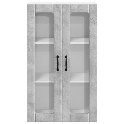 Væglågskab LUCCA Betongrå 60 x 31 x 100 cm Konstrueret træ