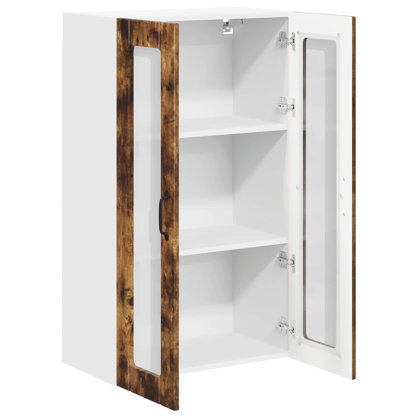 Væglågskab LUCCA Røget eg 60 x 31 x 100 cm Konstrueret træ