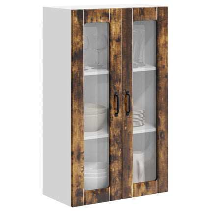 Væglågskab LUCCA Røget eg 60 x 31 x 100 cm Konstrueret træ