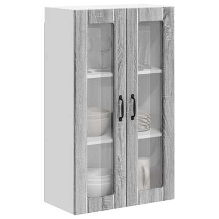 Væglågskab LUCCA Grå sonoma-eg 60 x 31 x 100 cm Konstrueret træ