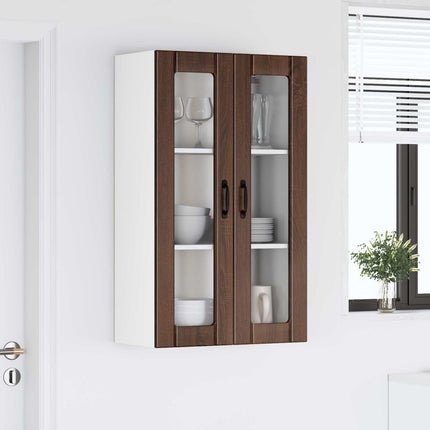 Væglågskab LUCCA Brunt eg 60 x 31 x 100 cm Konstrueret træ