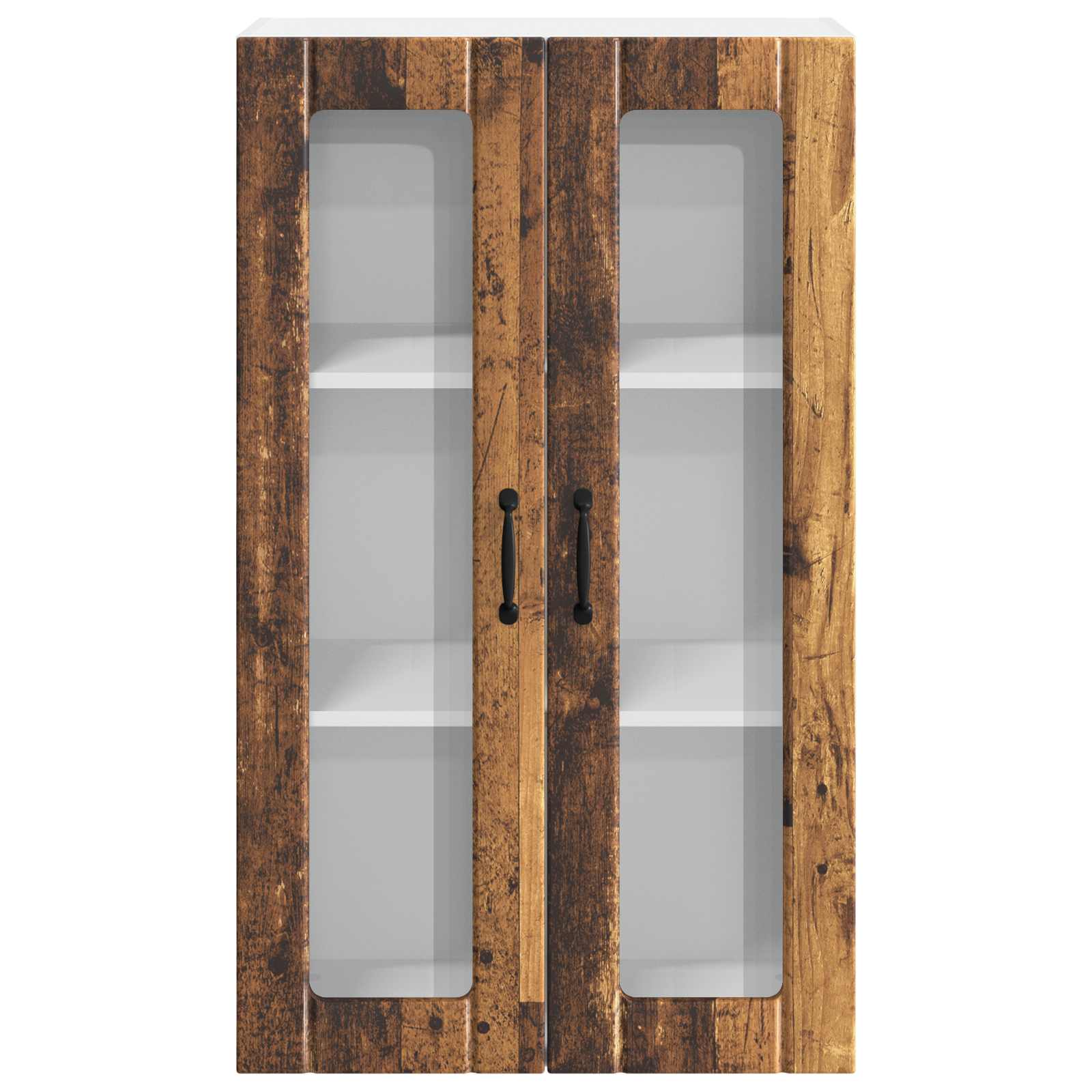 Væglågskab LUCCA Gammelt træ 60 x 31 x 100 cm Konstrueret træ