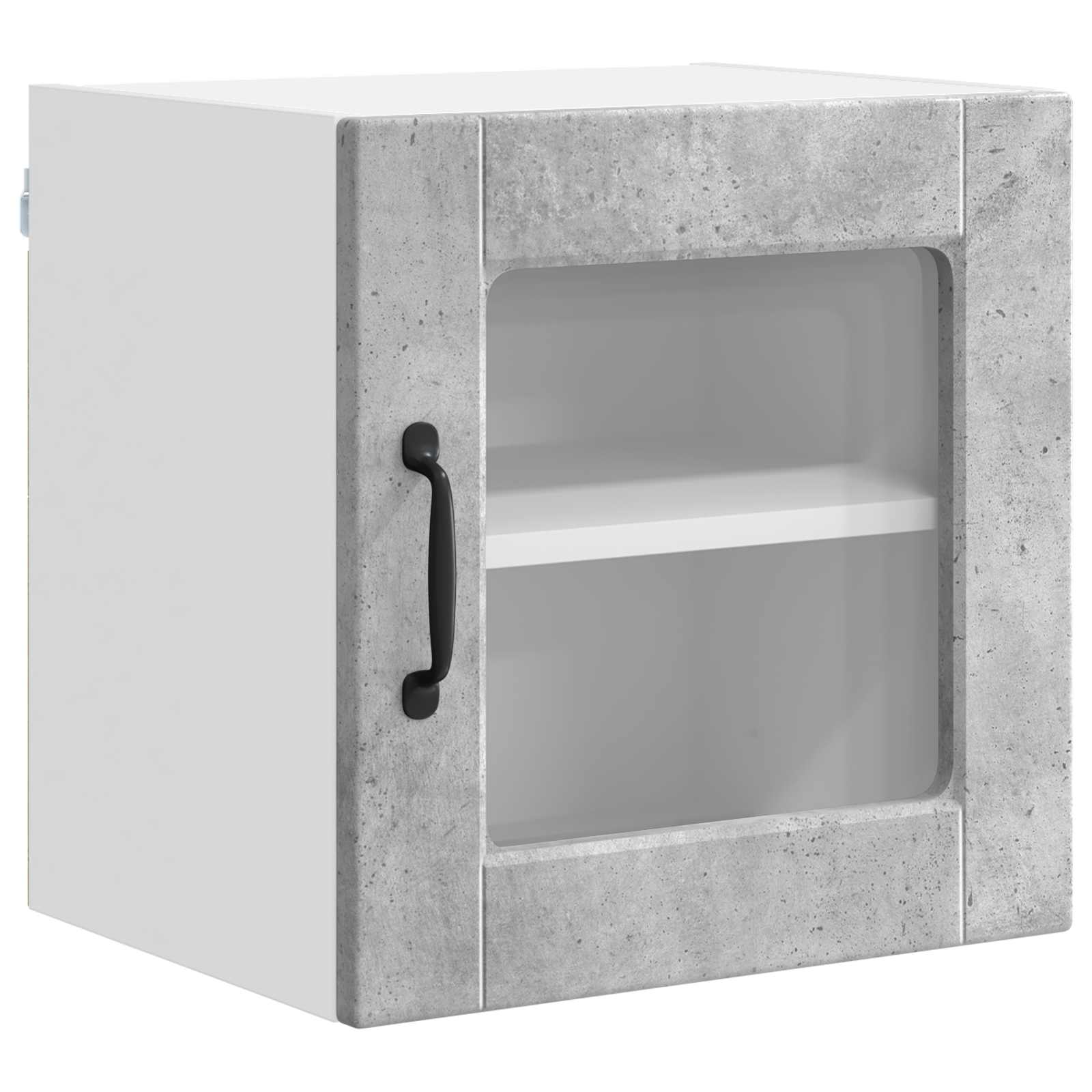 Væglågskab PORTO 2 pcs Beton Grå 40 x 31 x 40 cm