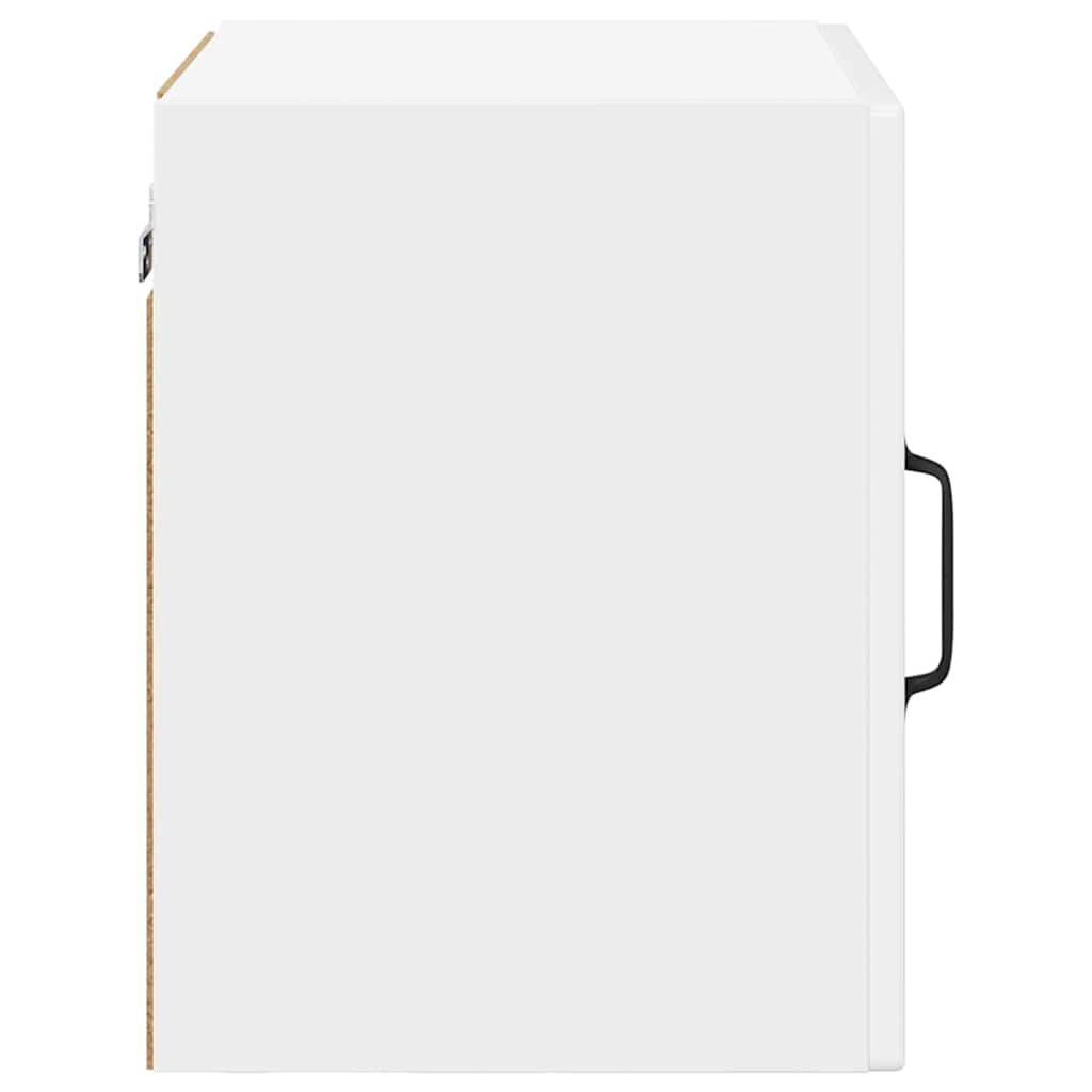 Vægskab til køkken med dør 2 pcs Høj gloss hvid 40 x 31 x 40 cm