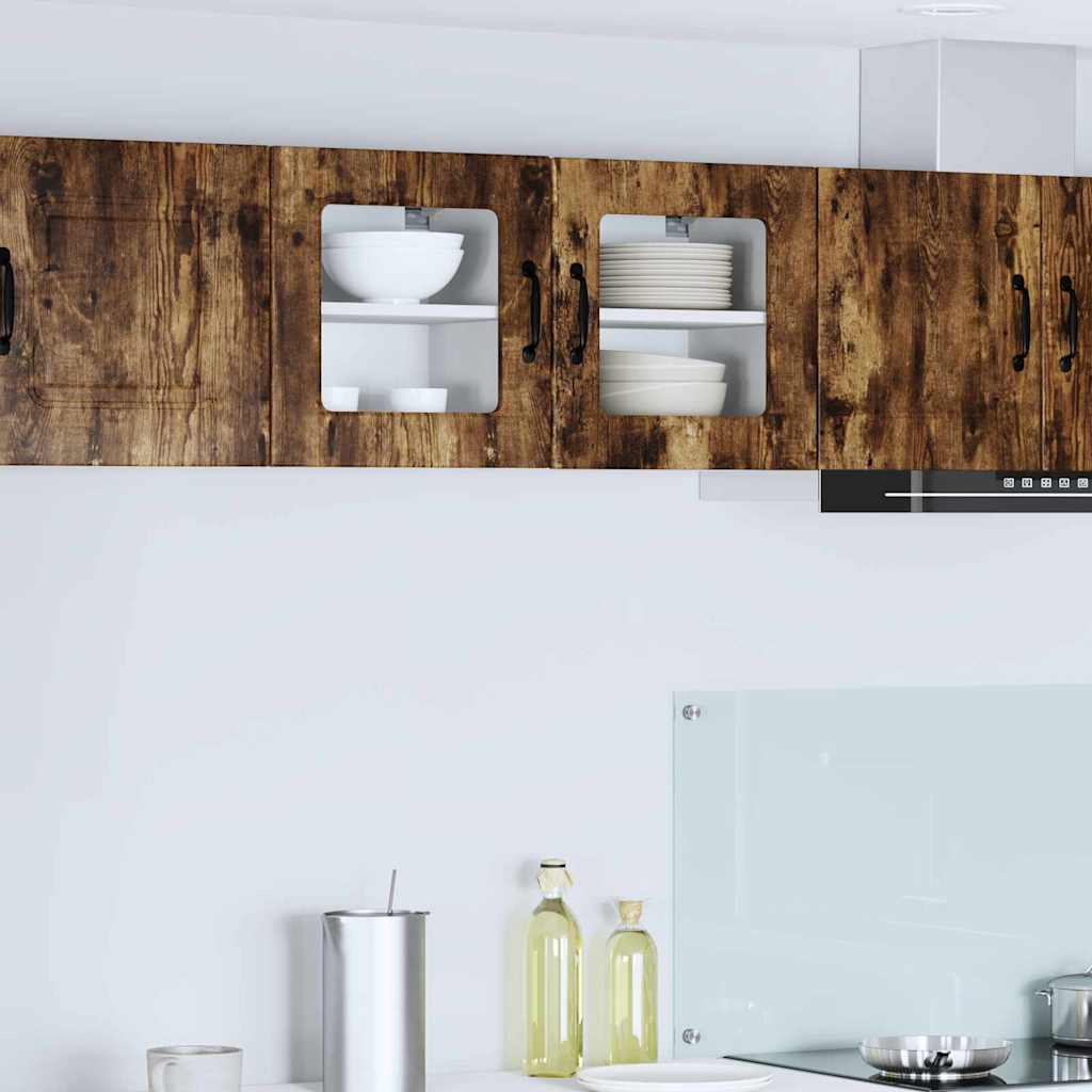 Vægskab til køkken Røget eg 40 x 31 x 40 cm Konstrueret træ