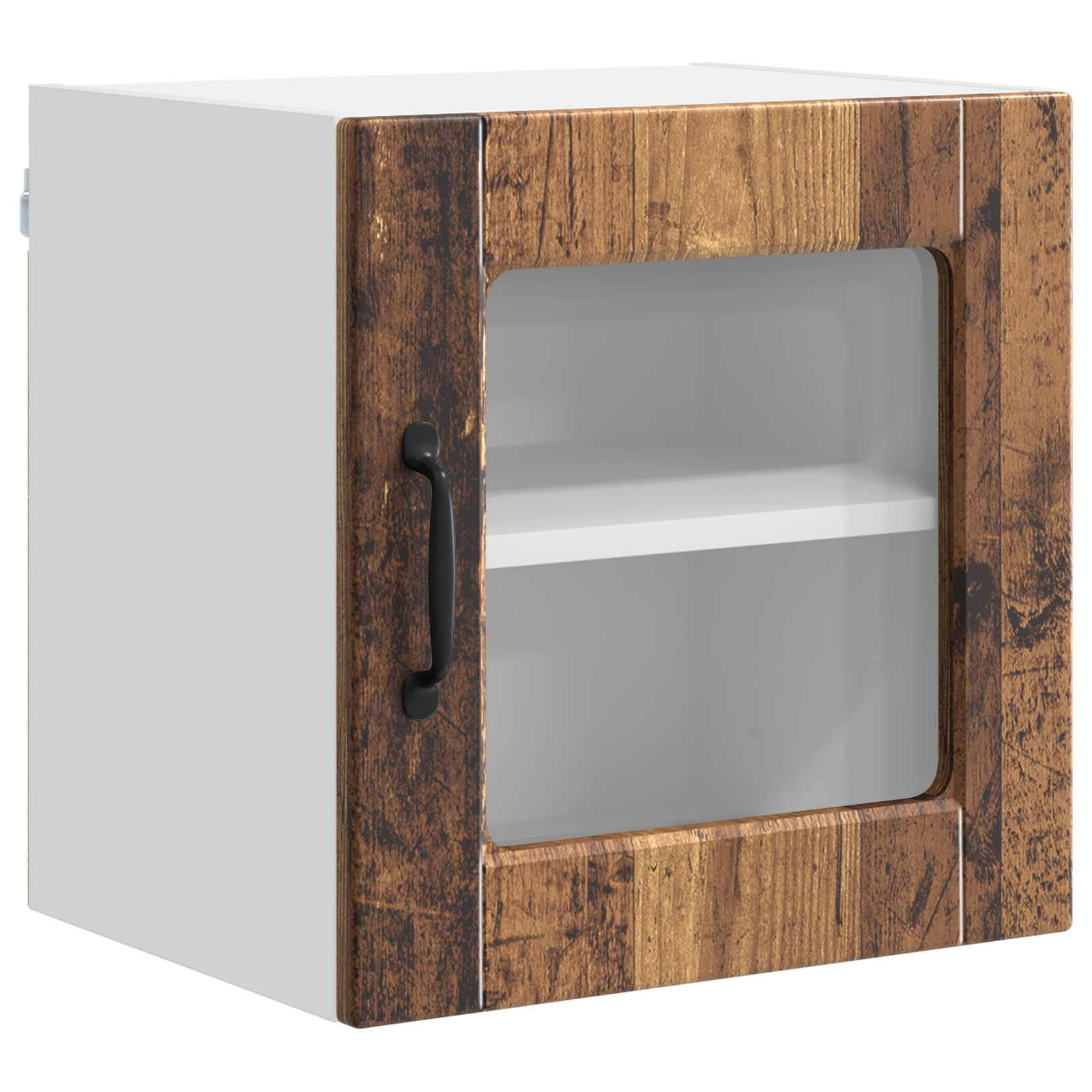 Væglågskab PORTO 2 pcs Gammelt træ 40 x 31 x 40 cm