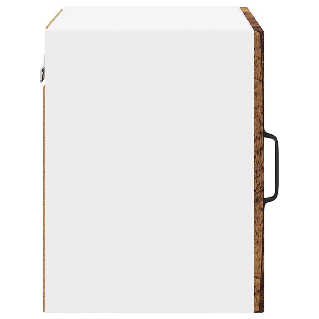 Vægskab til køkken med hylde 2 pcs Gammelt træ 40 x 31 x 40 cm