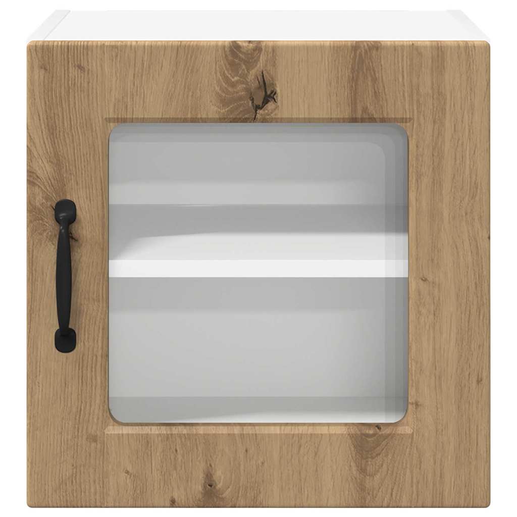 Vægskab til køkken med dør 2 pcs Artisan Egetræ 40 x 31 x 40 cm