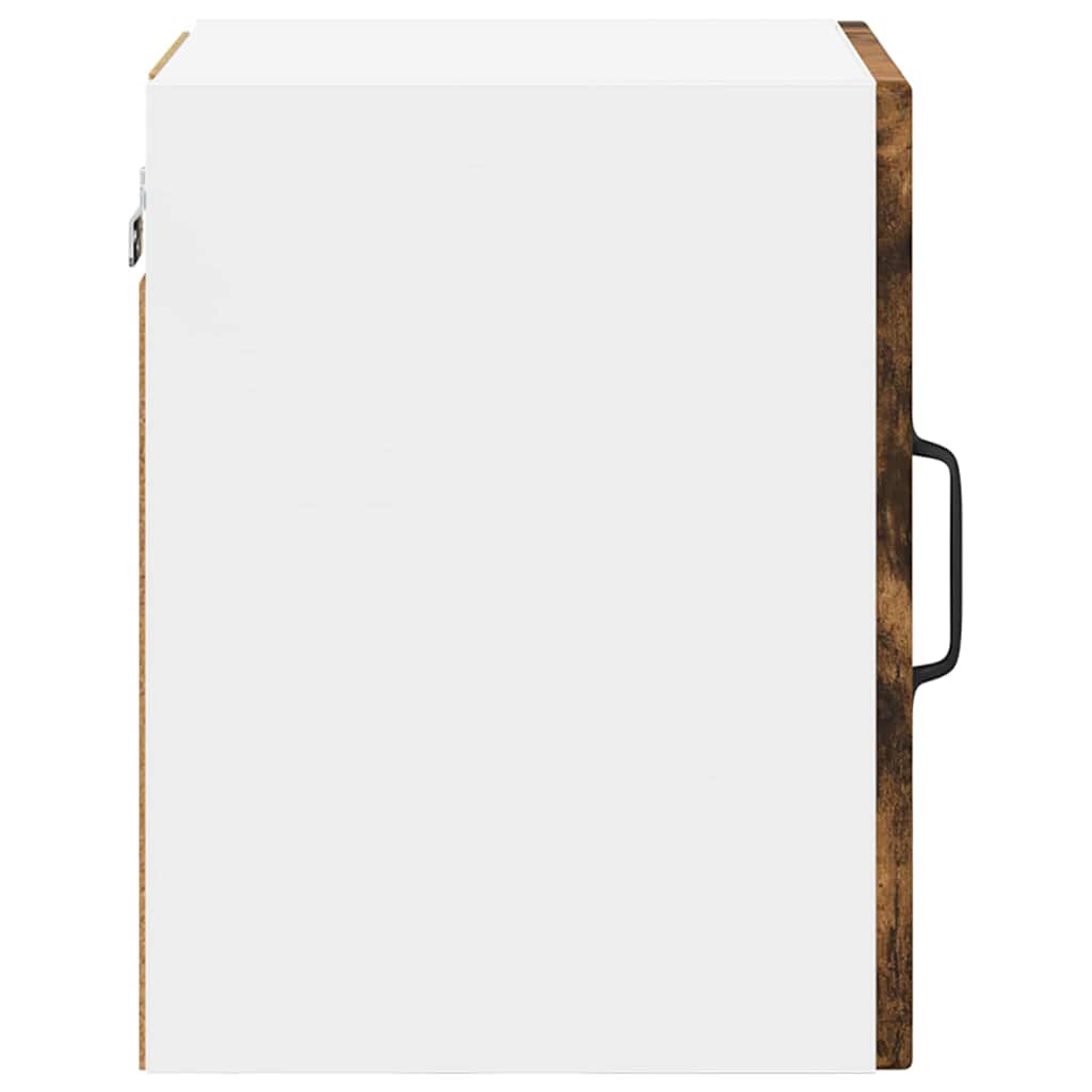 Vægskab til køkken med hylde 2 pcs Røget eg 30 x 31 x 40 cm