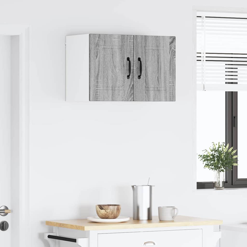 Vægskab til køkken Grå Sonoma 30 x 31 x 40 cm Konstrueret træ