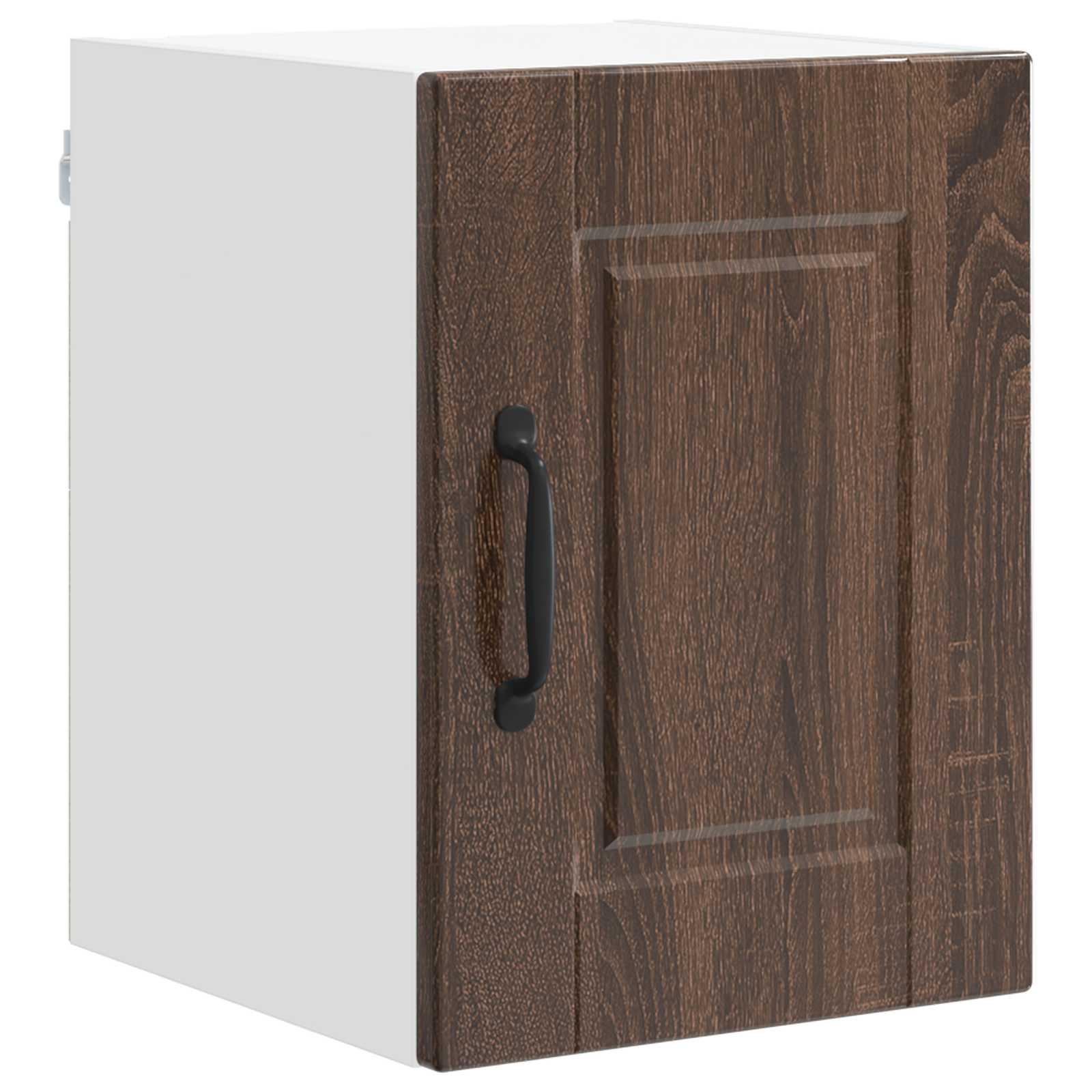 Vægskab PORTO 2 pcs Brun eg 30 x 31 x 40 cm Konstrueret træ