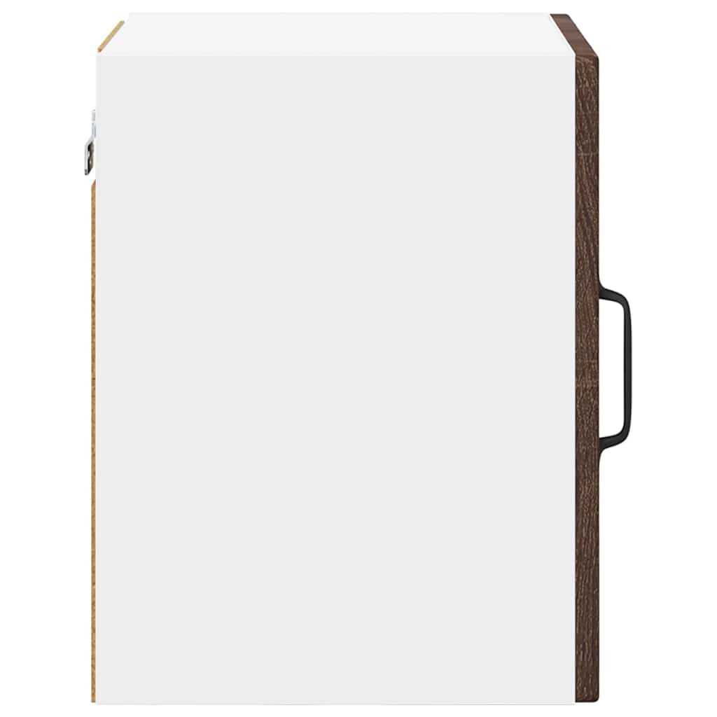 Vægskab til køkken med hylde 2 pcs Brun eg 30 x 31 x 40 cm