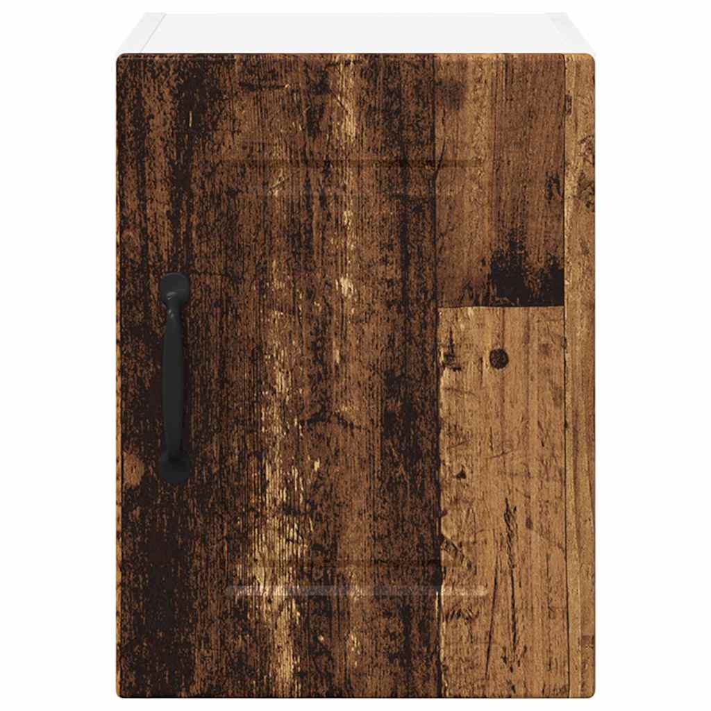 Vægskab til køkken med hylde 2 pcs Gammelt træ 30 x 31 x 40 cm