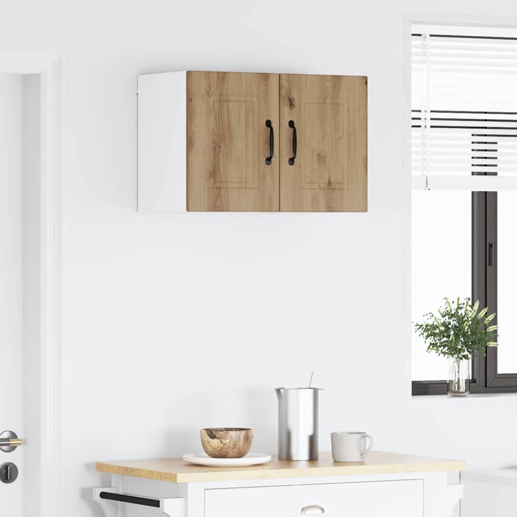 Vægskab til køkken med dør 2 pcs Artisan Egetræ 30 x 31 x 40 cm
