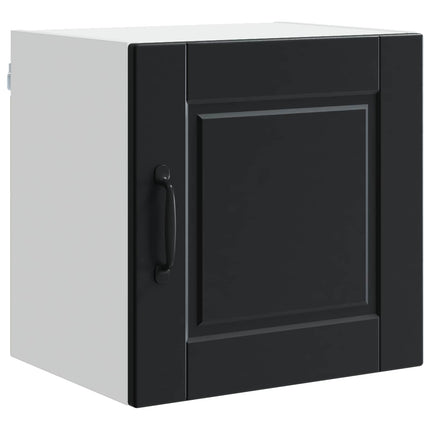 Vægskab PORTO 2 pcs Sort 40 x 31 x 40 cm Konstrueret træ