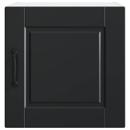 Vægskab PORTO 2 pcs Sort 40 x 31 x 40 cm Konstrueret træ