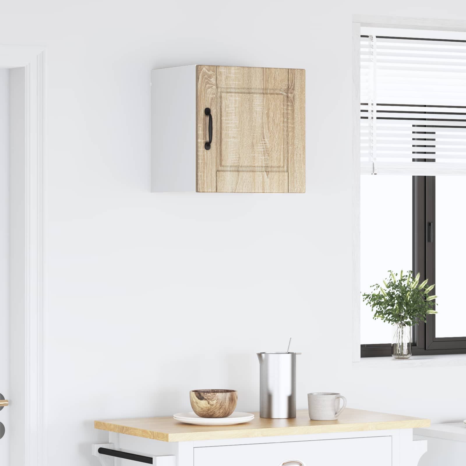 Køkkenskab med hylde Sonoma eg 40 x 31 x 40 cm Konstrueret træ