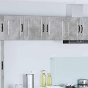 Vægskab PORTO 2 pcs Beton Grå 40 x 31 x 40 cm Konstrueret træ