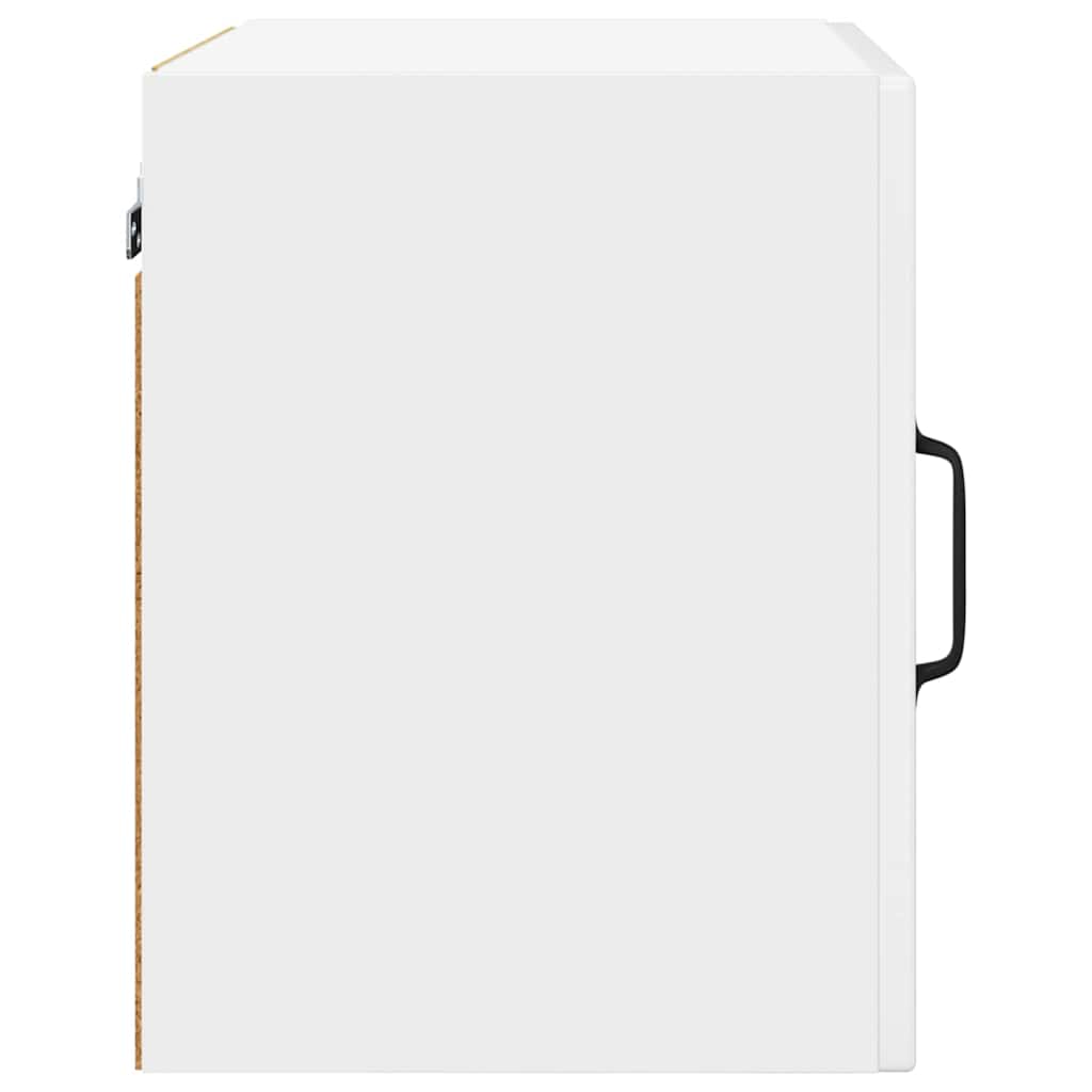 Vægskab til køkken med dør 2 pcs Høj gloss hvid 40 x 31 x 40 cm