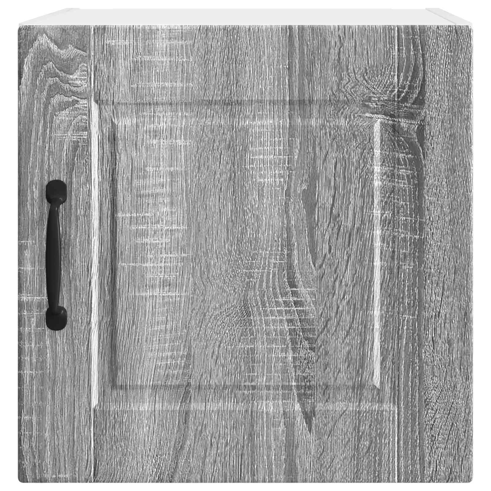 Vægskab PORTO 2 pcs Grå Sonoma 40 x 31 x 40 cm Konstrueret træ