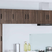 Vægskab PORTO 2 pcs Brun eg 40 x 31 x 40 cm Konstrueret træ