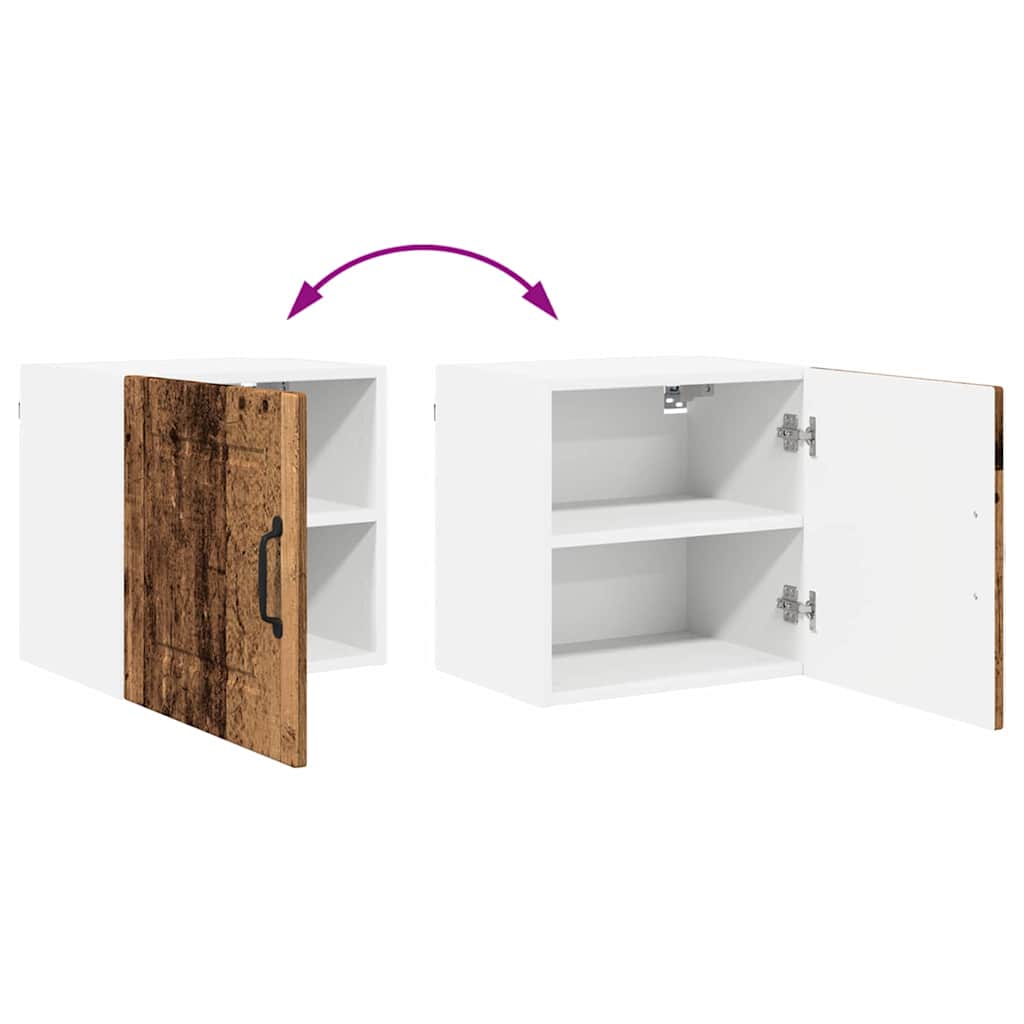 Vægskab til køkken Gammelt træ 40 x 31 x 40 cm Konstrueret træ