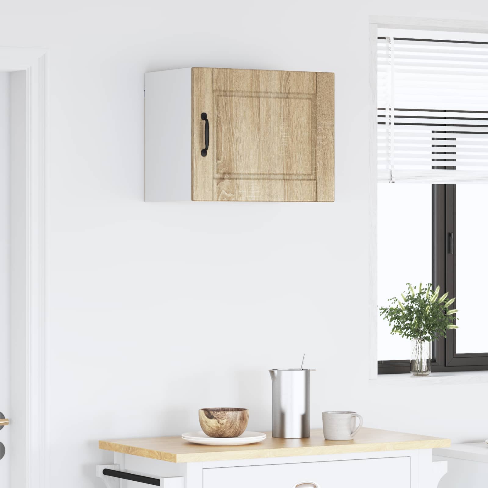 Køkkenskab med hylde Sonoma eg 50 x 31 x 40 cm Konstrueret træ