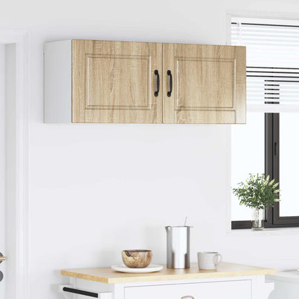 Vægskab PORTO 2 pcs Sonoma eg 50 x 31 x 40 cm Konstrueret træ