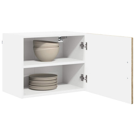 Vægskab PORTO 2 pcs Sonoma eg 50 x 31 x 40 cm Konstrueret træ