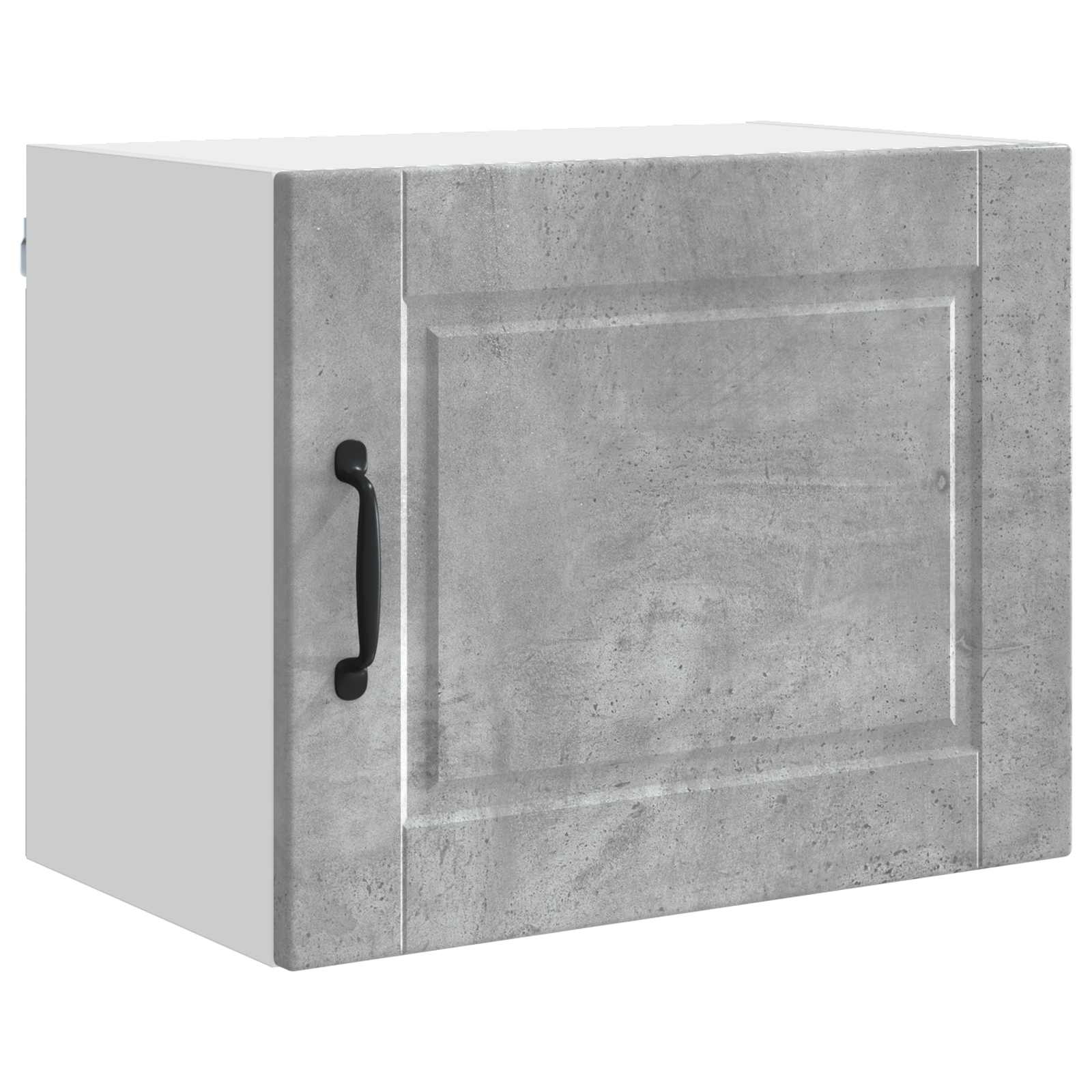 Vægskab PORTO 2 pcs Beton Grå 50 x 31 x 40 cm Konstrueret træ