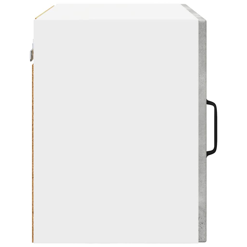 Vægskab til køkken med hylde 2 pcs Beton Grå 50 x 31 x 40 cm