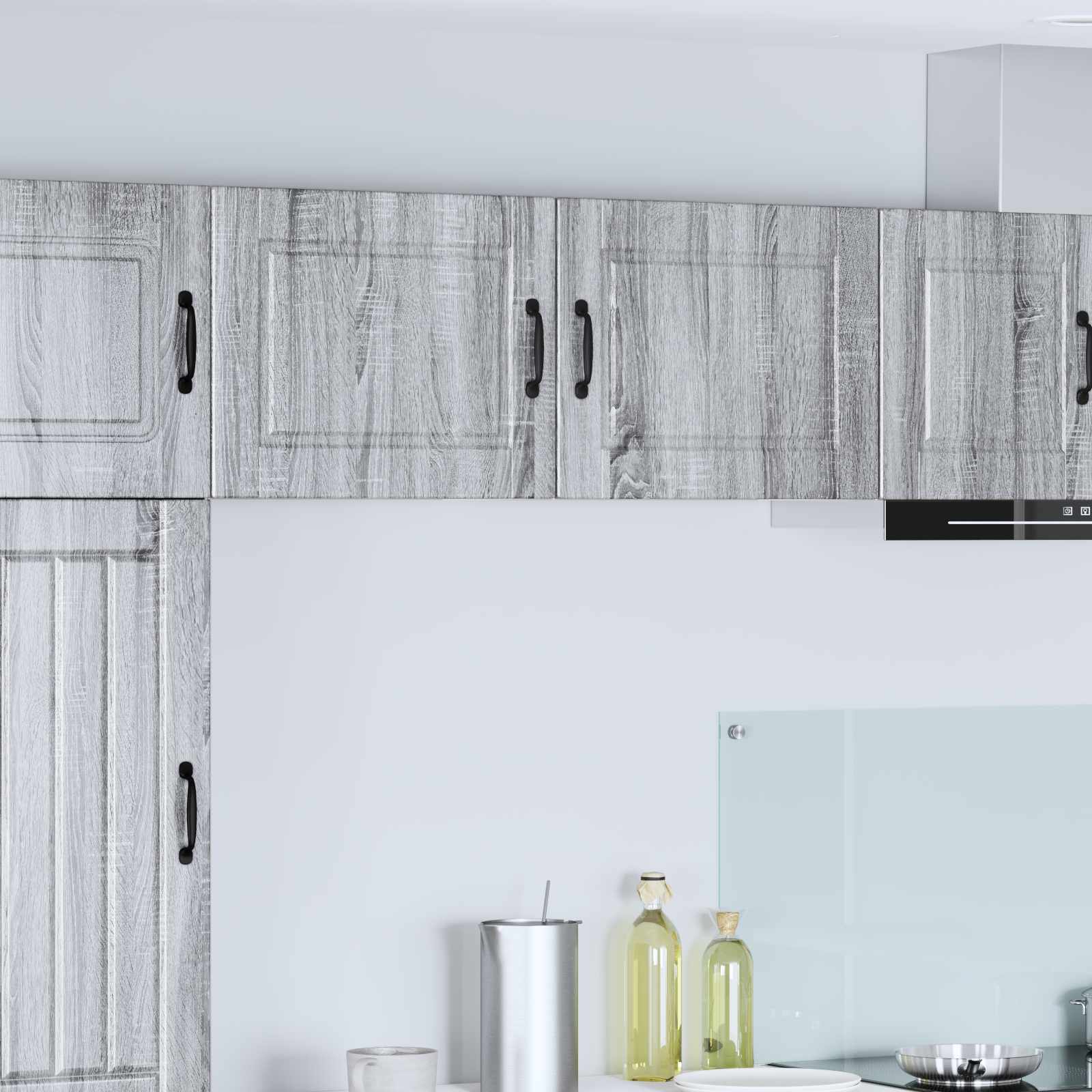 Køkkenskab med hylde Grå Sonoma 50 x 31 x 40 cm Konstrueret træ