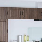 Vægskab PORTO 2 pcs Brun eg 50 x 31 x 40 cm Konstrueret træ