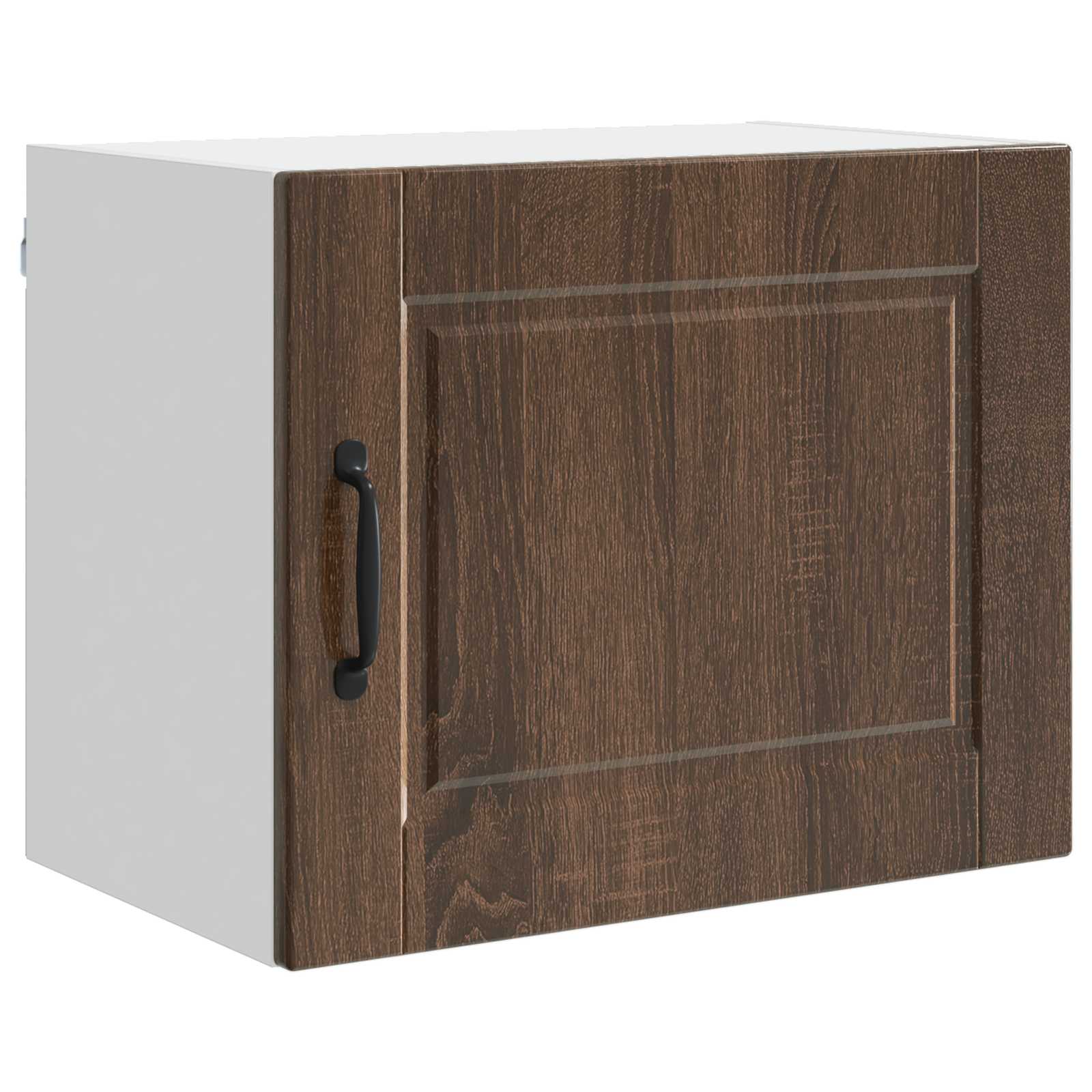 Vægskab PORTO 2 pcs Brun eg 50 x 31 x 40 cm Konstrueret træ