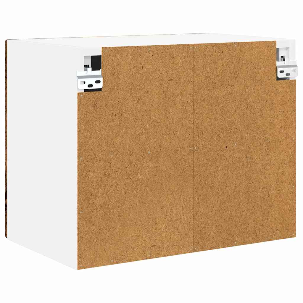 Vægskab til køkken med hylde 2 pcs Gammelt træ 50 x 31 x 40 cm