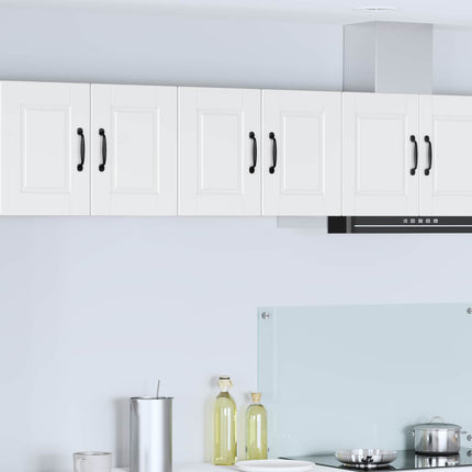 Vægskab PORTO 2 pcs Hvid 60 x 31 x 40 cm Konstrueret træ