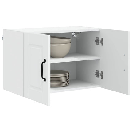 Vægskab PORTO 2 pcs Hvid 60 x 31 x 40 cm Konstrueret træ