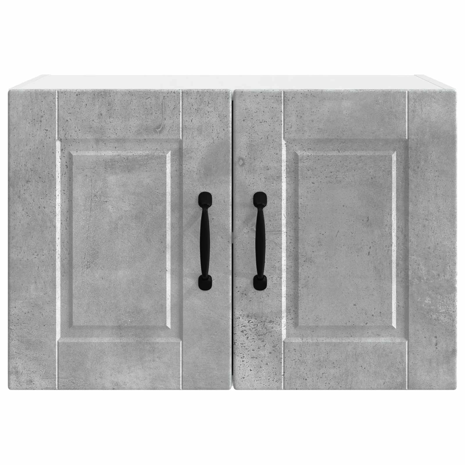 Køkkenskab med hylde Beton Grå 60 x 31 x 40 cm Konstrueret træ