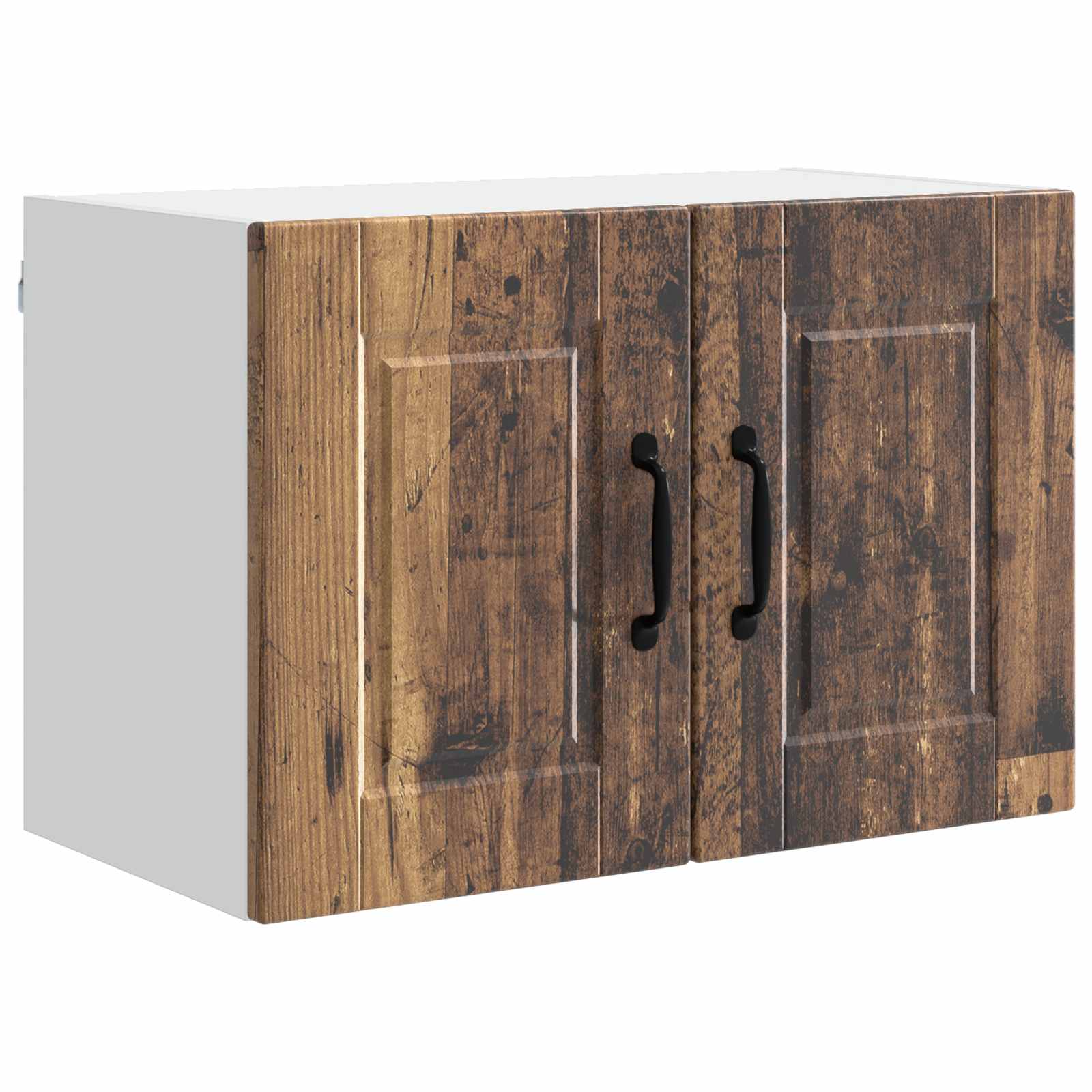 Vægskab PORTO 2 pcs Gammelt træ 60 x 31 x 40 cm Konstrueret træ