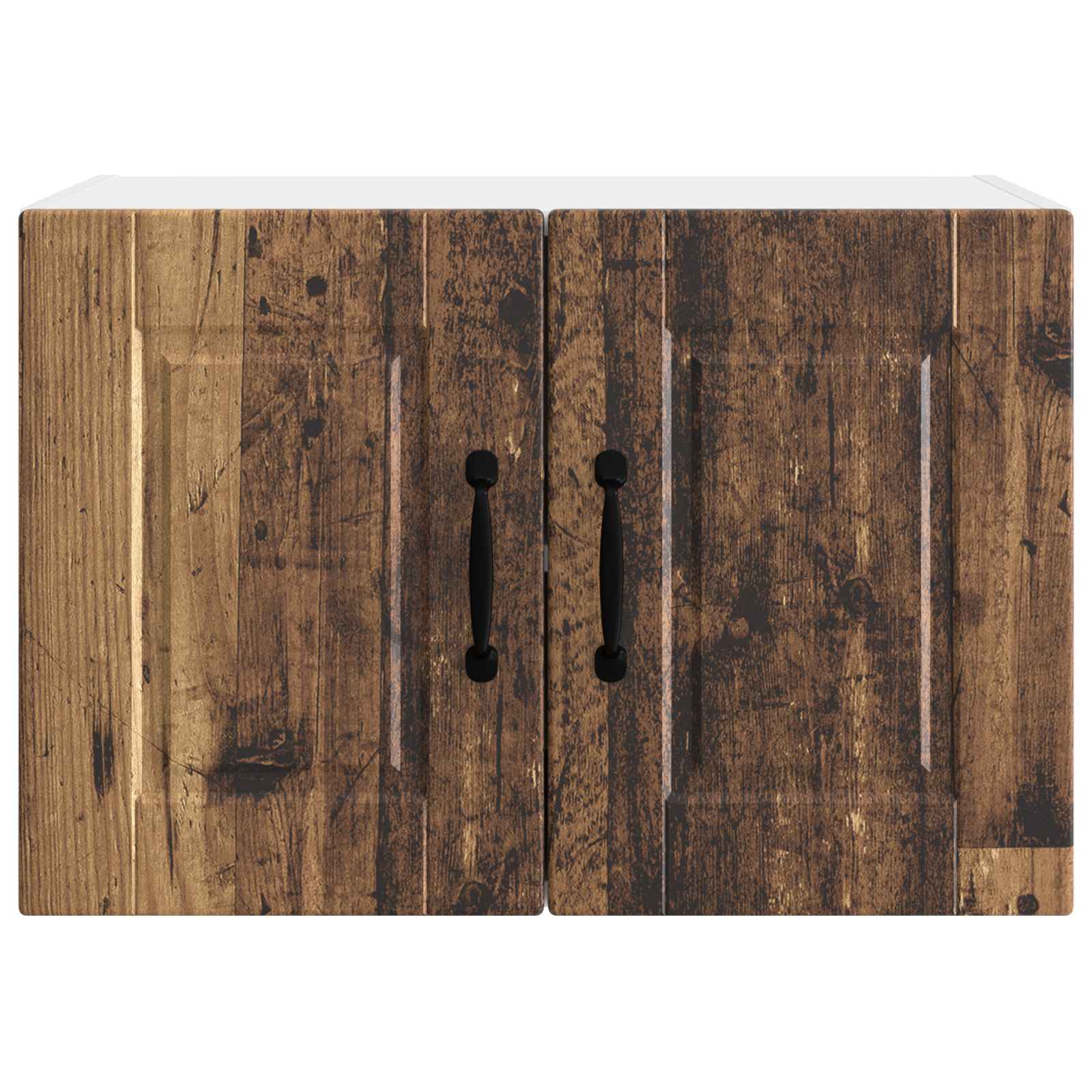 Vægskab PORTO 2 pcs Gammelt træ 60 x 31 x 40 cm Konstrueret træ