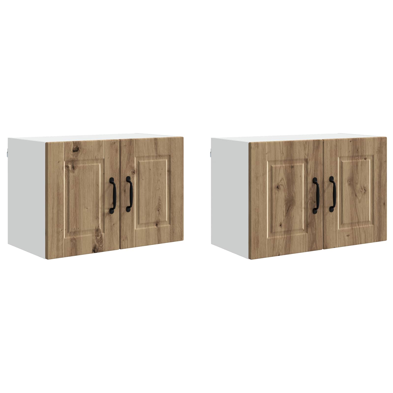 Vægskab PORTO 2 pcs Artisan Egetræ 60 x 31 x 40 cm