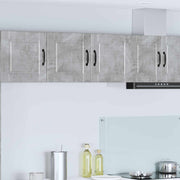 Køkkenskab med hylde Beton Grå 80 x 31 x 40 cm Konstrueret træ