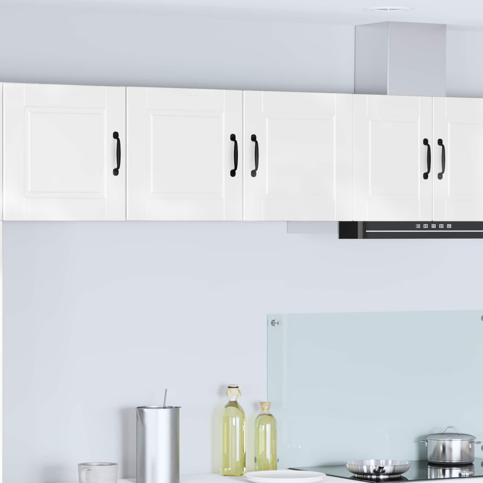 Vægskab PORTO Høj gloss hvid 80 x 31 x 40 cm Konstrueret træ